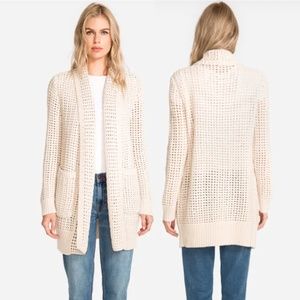 Johnny Was Bridget Open-Knit Cardigan